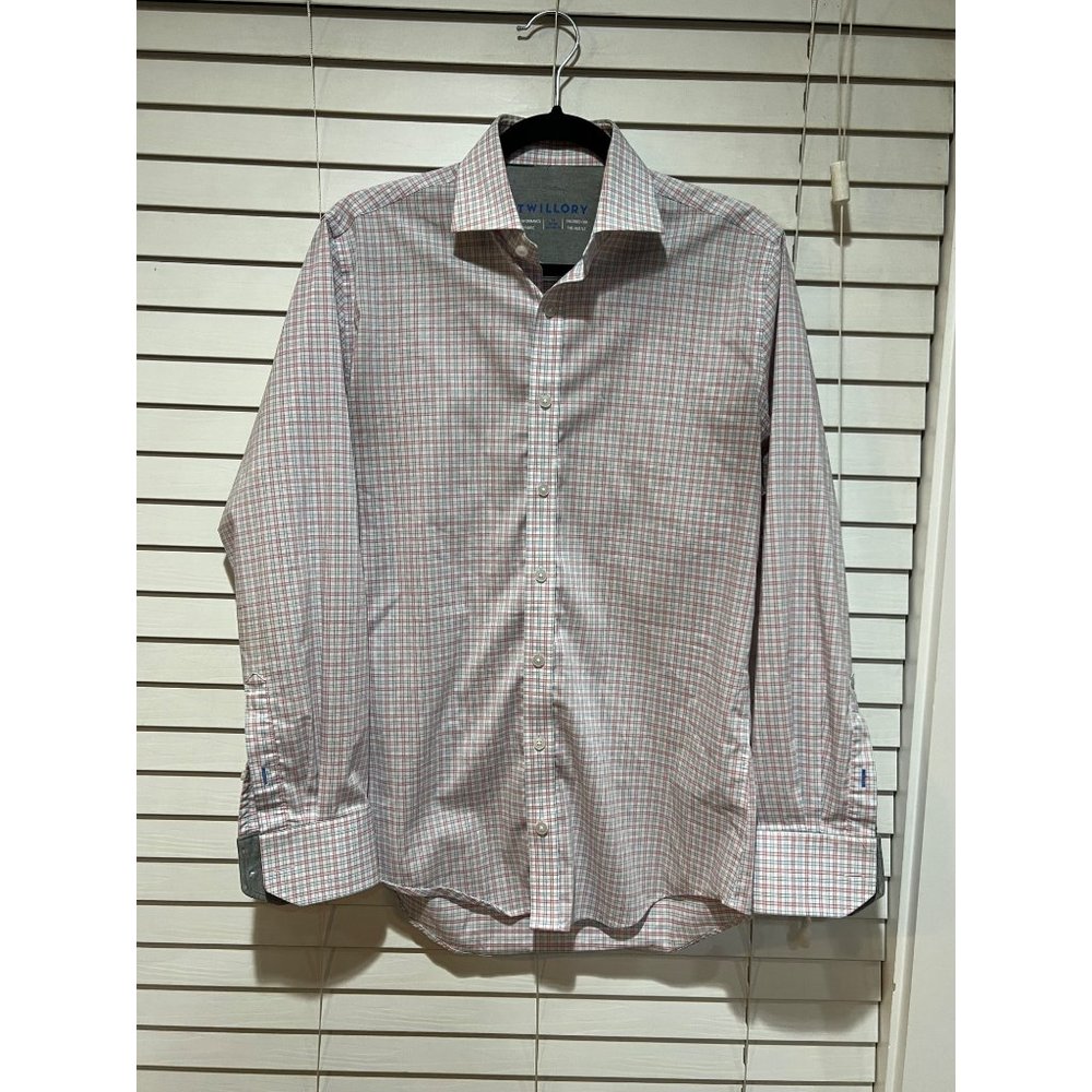 Twillory Performance Long Sleeve Button Up Shirt -‎ Size 15.5